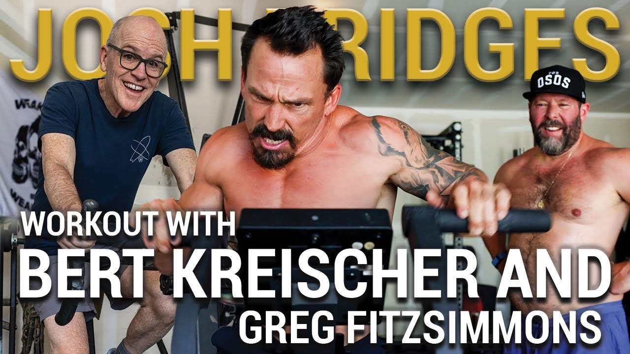 Bert Kreischer Visits Josh Bridges for a CrossFit Workout