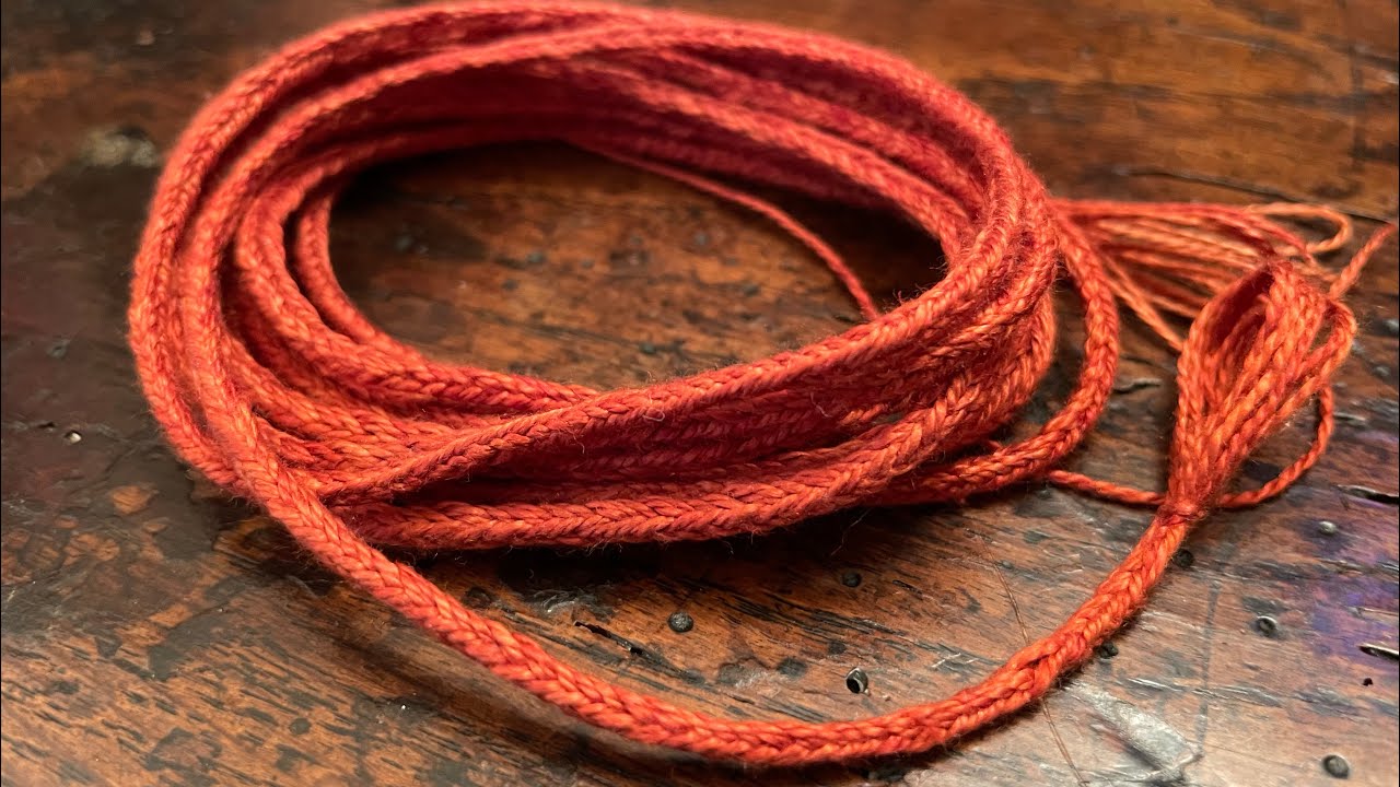 Fingerloop Braiding 8 - Two Methods for making Extra Long Braids