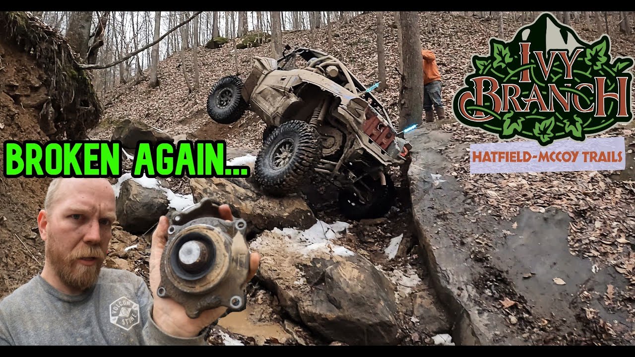 Ivy Branch Hatfield & McCoy | Broken Parts | Double Black Trail 87 & 90
