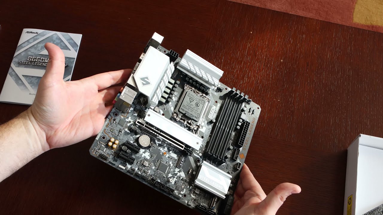 ASRock B660M Steel Legend unboxing