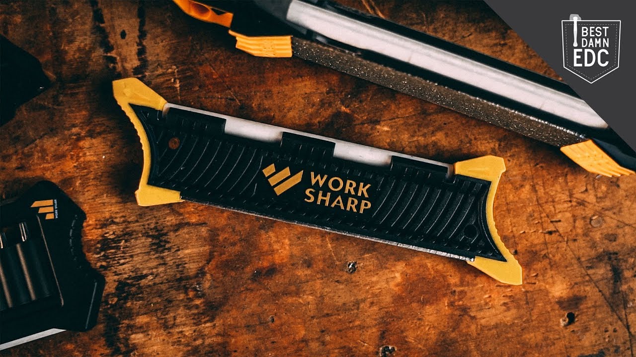Сохраняйте свои ножи EDC острыми как бритва с Work Sharp