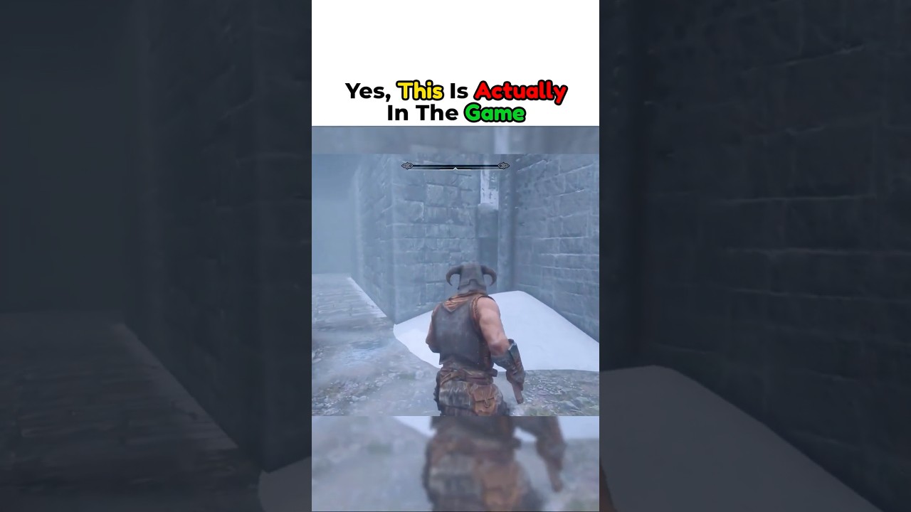 Tak... To naprawdę jest w grze - Skyrim