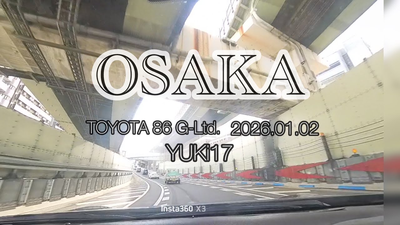 【C038】大阪市内のイルミネーションを見に行った（YouTubeよりカットを余儀なくされました😇）　#toyota86 #大阪 