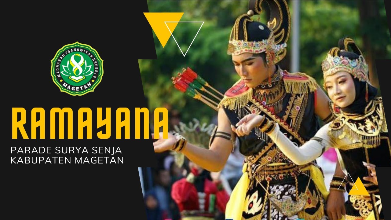 Pagelaran Ramayana Parade Surya Senja MTsN 8 Magetan