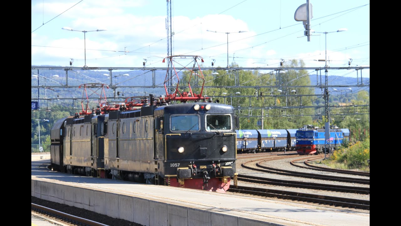 Togtrafikk 2021 - august del 4