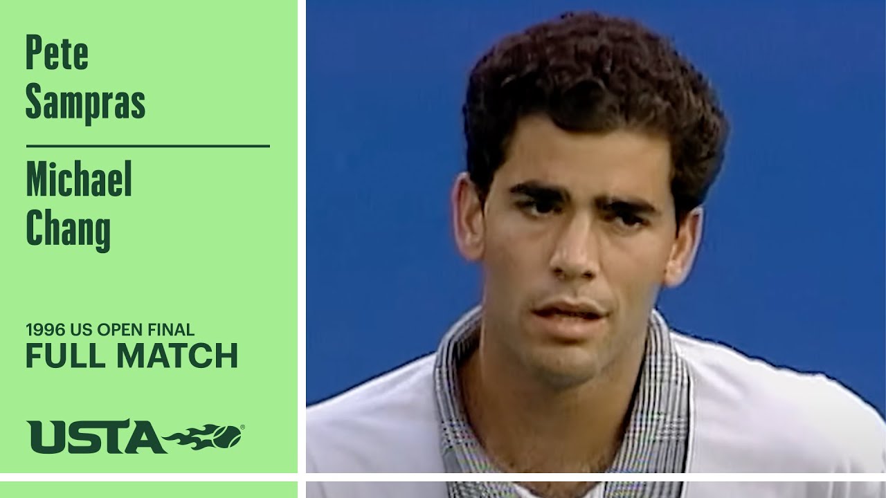 Pete Sampras vs. Michael Chang Full Match | 1996 US Open Final