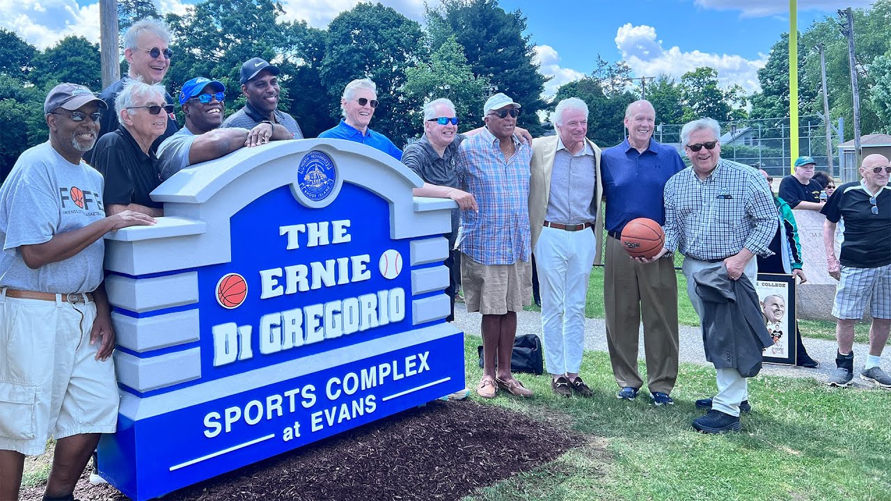 North Providence Celebrates Hometown Legend Ernie DiGregorio - Ernie D Park Dedication