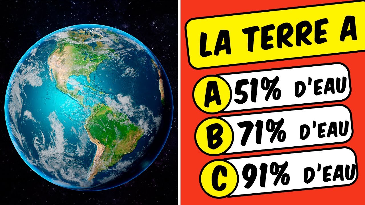 🌍 Connais-Tu bien la Terre ? | Quiz de Culture Générale sur la GEOGRAPHIE 📍