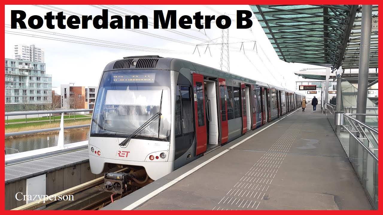 RET Metro Rotterdam Hoek van Holland - Nesselande in 2022