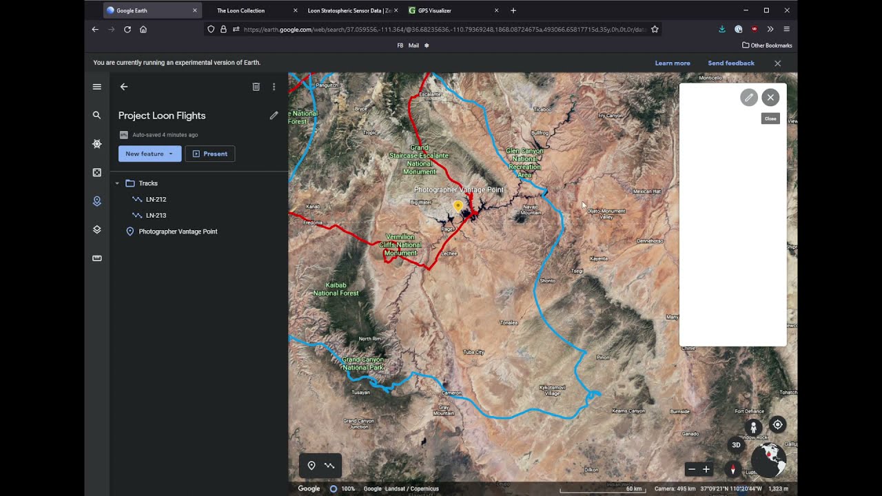 Corridor's UFO Video - Project Loon Path Data