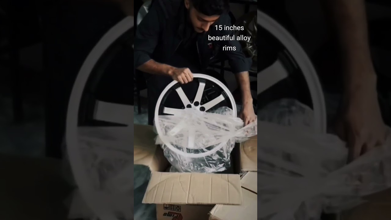 15 inches beautiful alloy rims 
