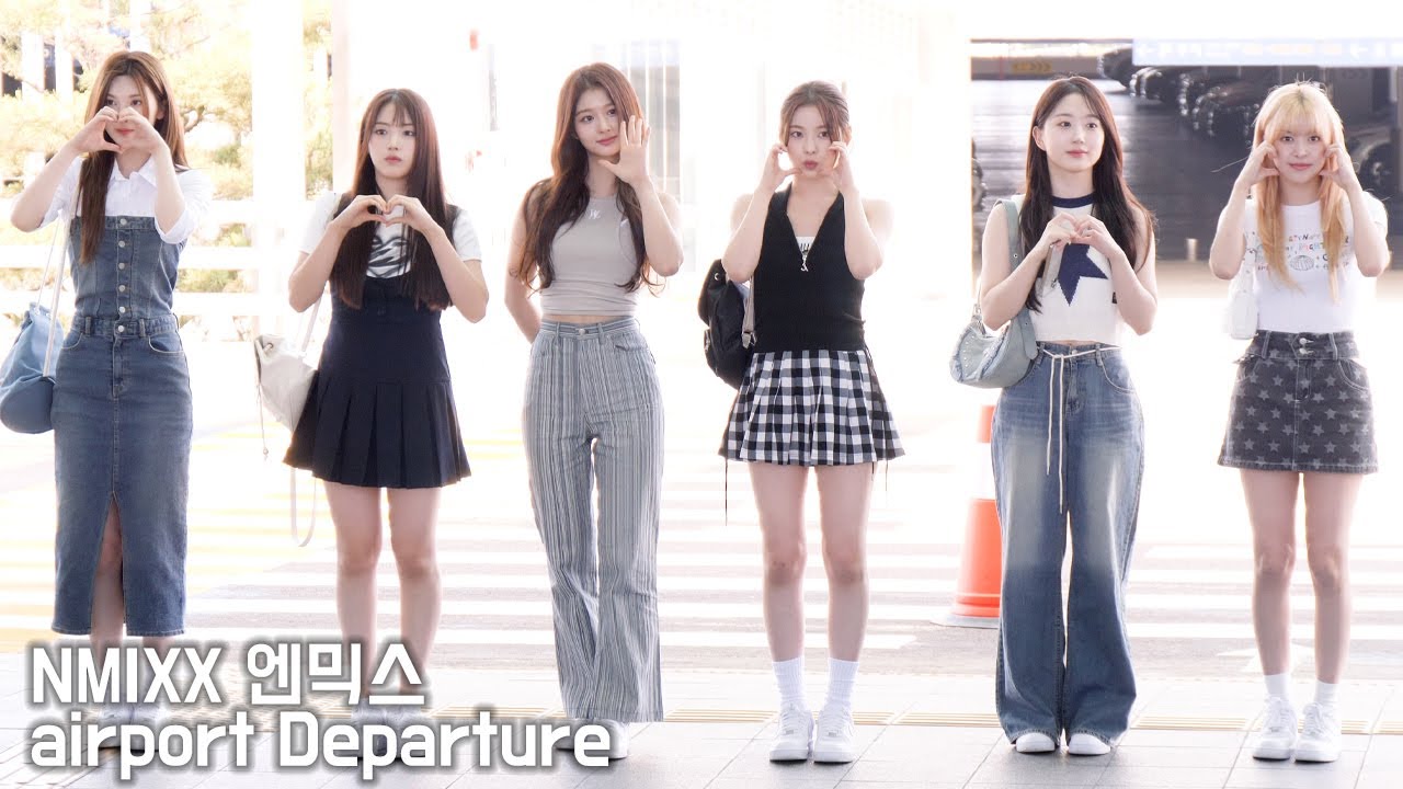 NMIXX 엔믹스 싱가포르 출국 4K 직캠 @ 인천공항｜230622