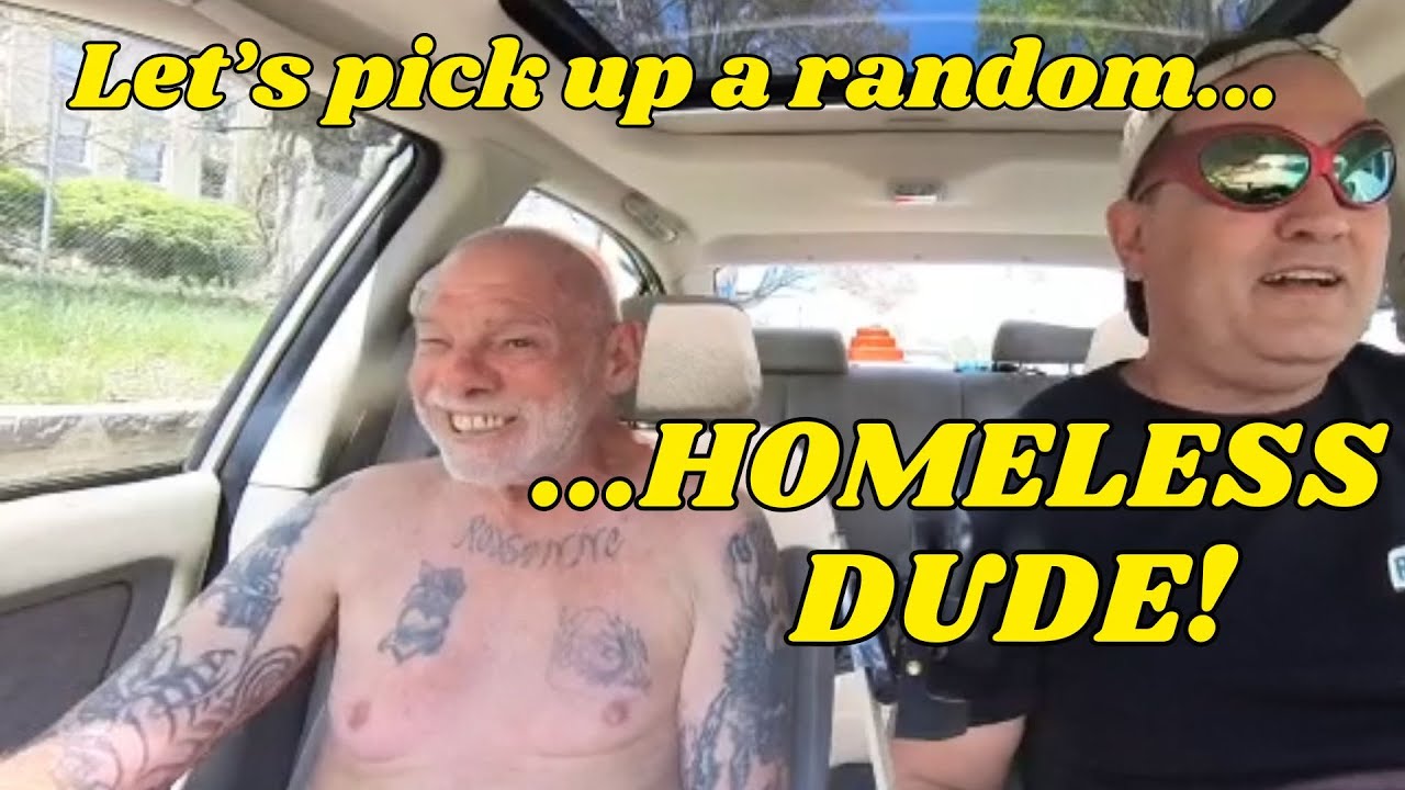 Let's pick up a HOMELESS GUY and buy him ICE CREAM!