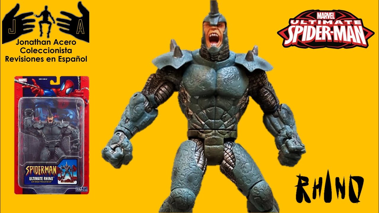 Ultimate Rhino Spider-man Clasics Tpy Biz  Toy Review Jonathan Acero Revisiones en Español