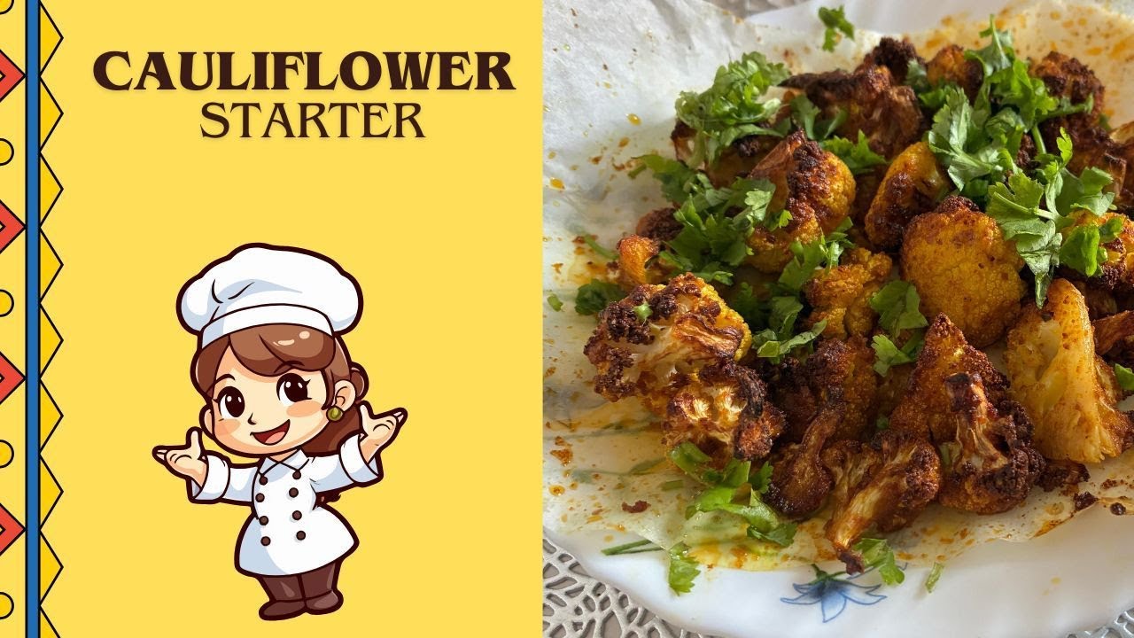 Crispy Air Fryer Gobhi Starter | Healthy Cauliflower Recipe in Minutes | Perfect Tea-Time Starter