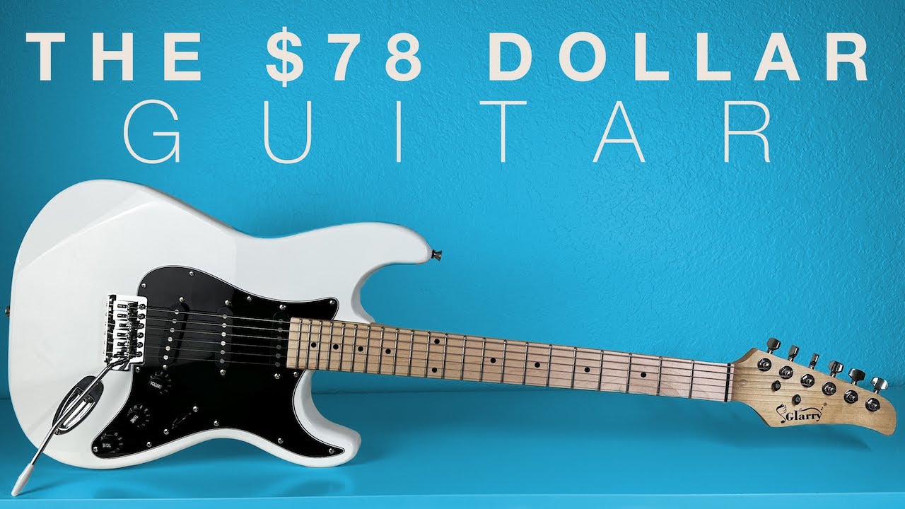 $78 Dollar Guitar - Glarry Stratocaster