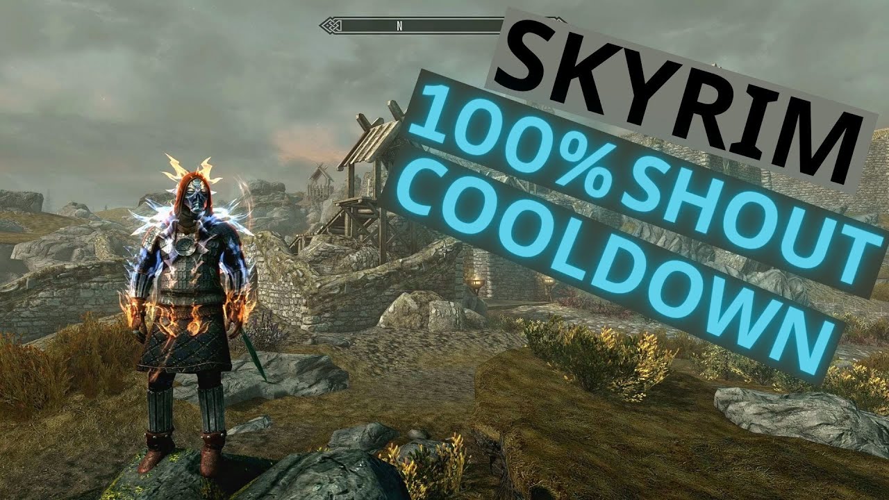 Skyrim Anniversary Edition: Achieve 100% Shout Cooldowns! No Glitch Method!