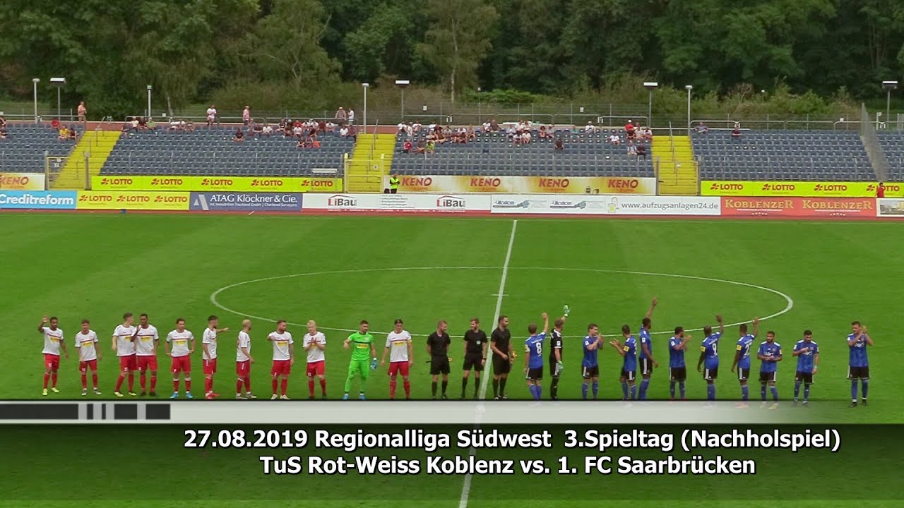 TuS Rot-Weiss Koblenz vs. 1. FC Saarbrücken