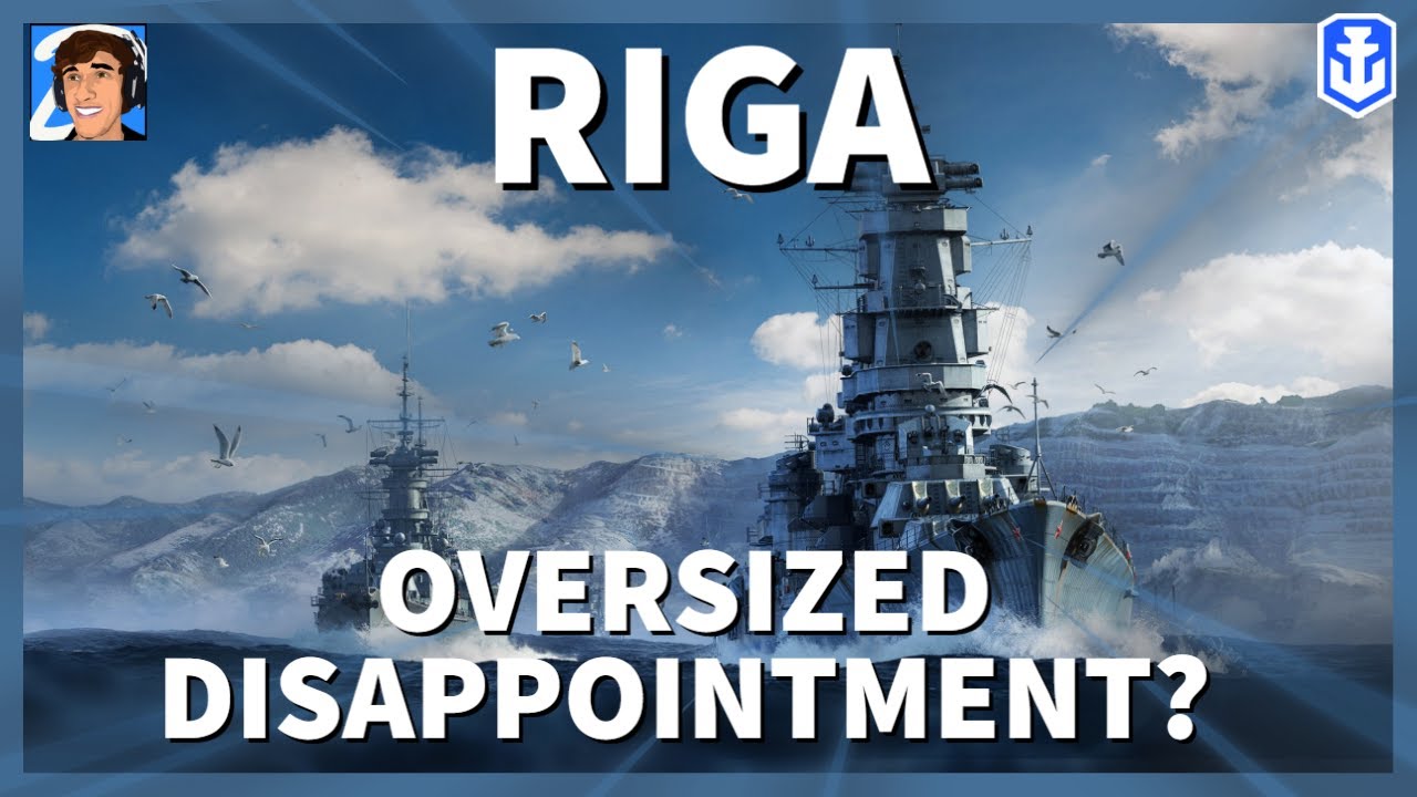 Рига... Почему бы просто не сыграть в Балтимор в World of Warships Legends 4K