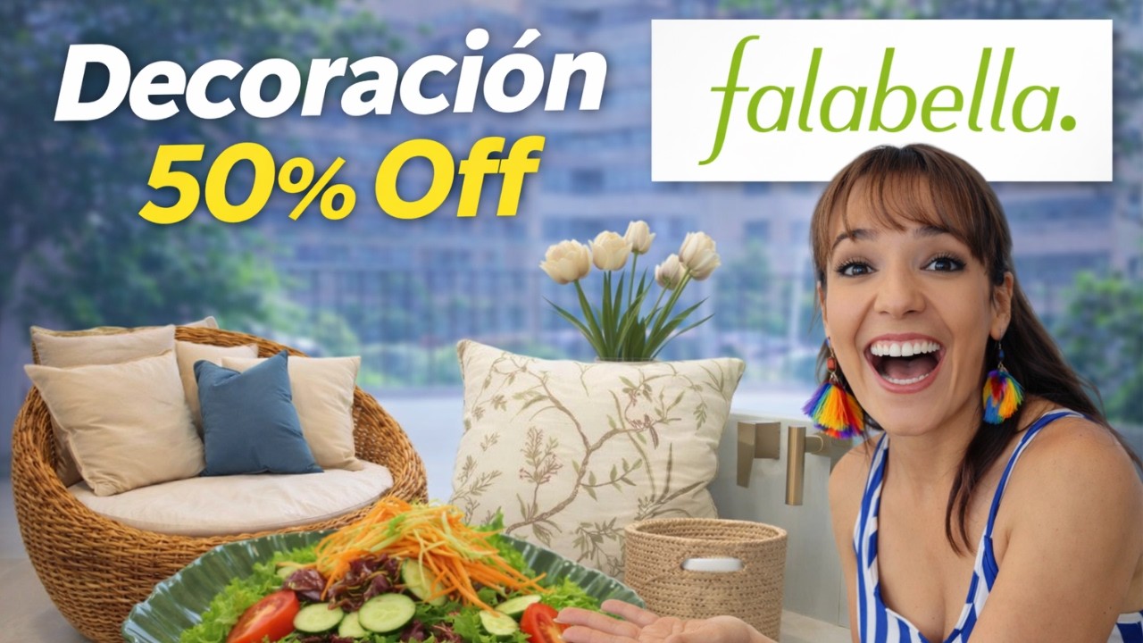 👉 No pensé encontrar esto al 50% en Falabella 🏠 Decoración para todo el hogar
