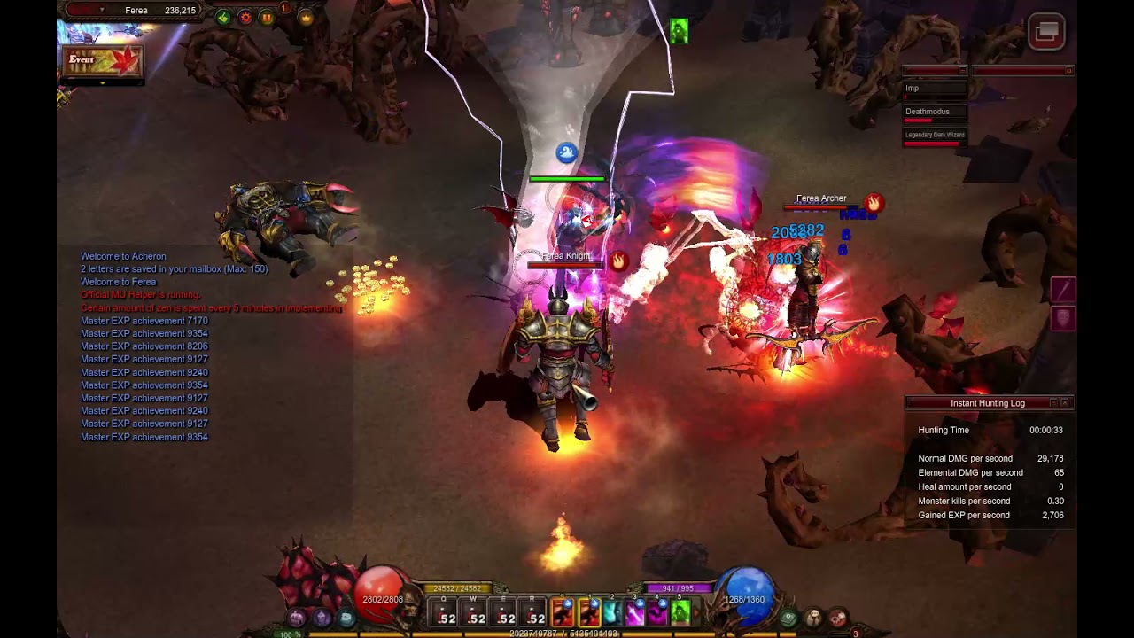 slayer mu online test