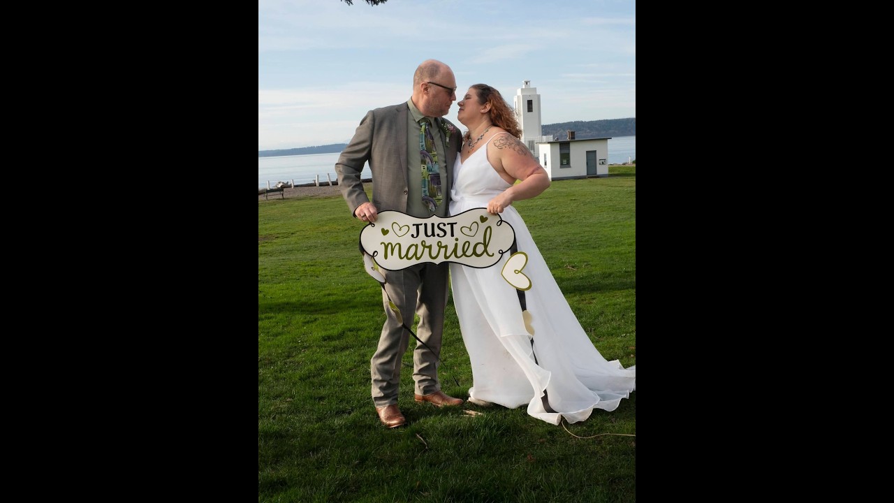 Our dear friends Scott & Katie took the plunge, got hitched, tied the knot, they got married!