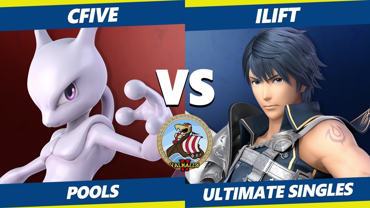 Smash Ultimate Tournament - cFive (Mewtwo) Vs. iLift (Chrom, Pichu) Valhalla II SSBU Pools