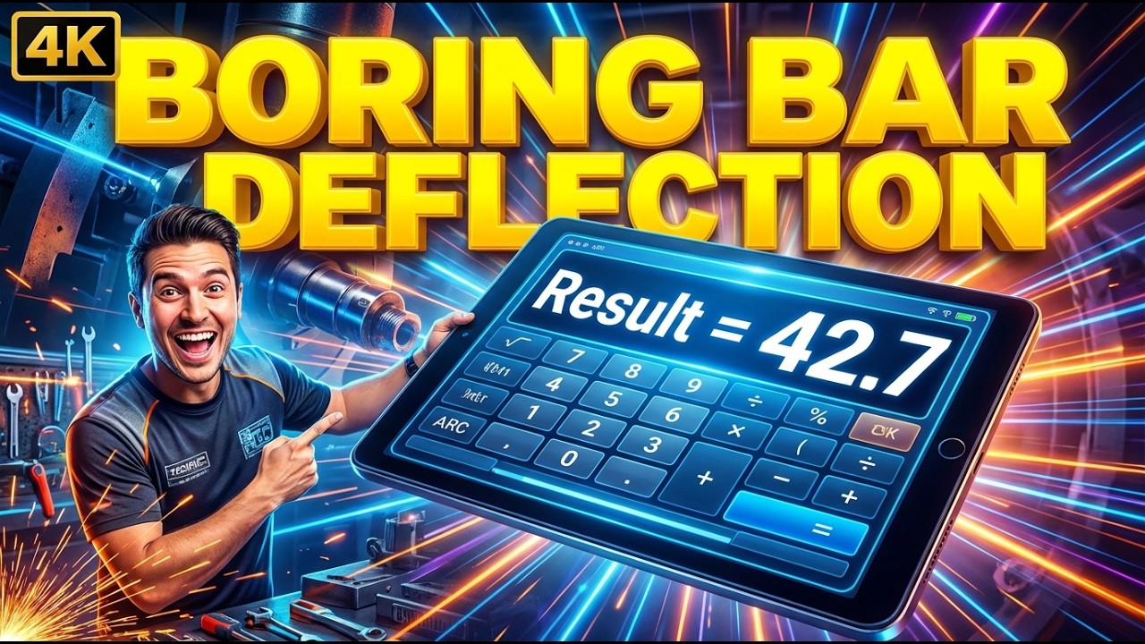 Boring Bar Deflection Calculator &mdash; How to Use It | Engineering Tool
