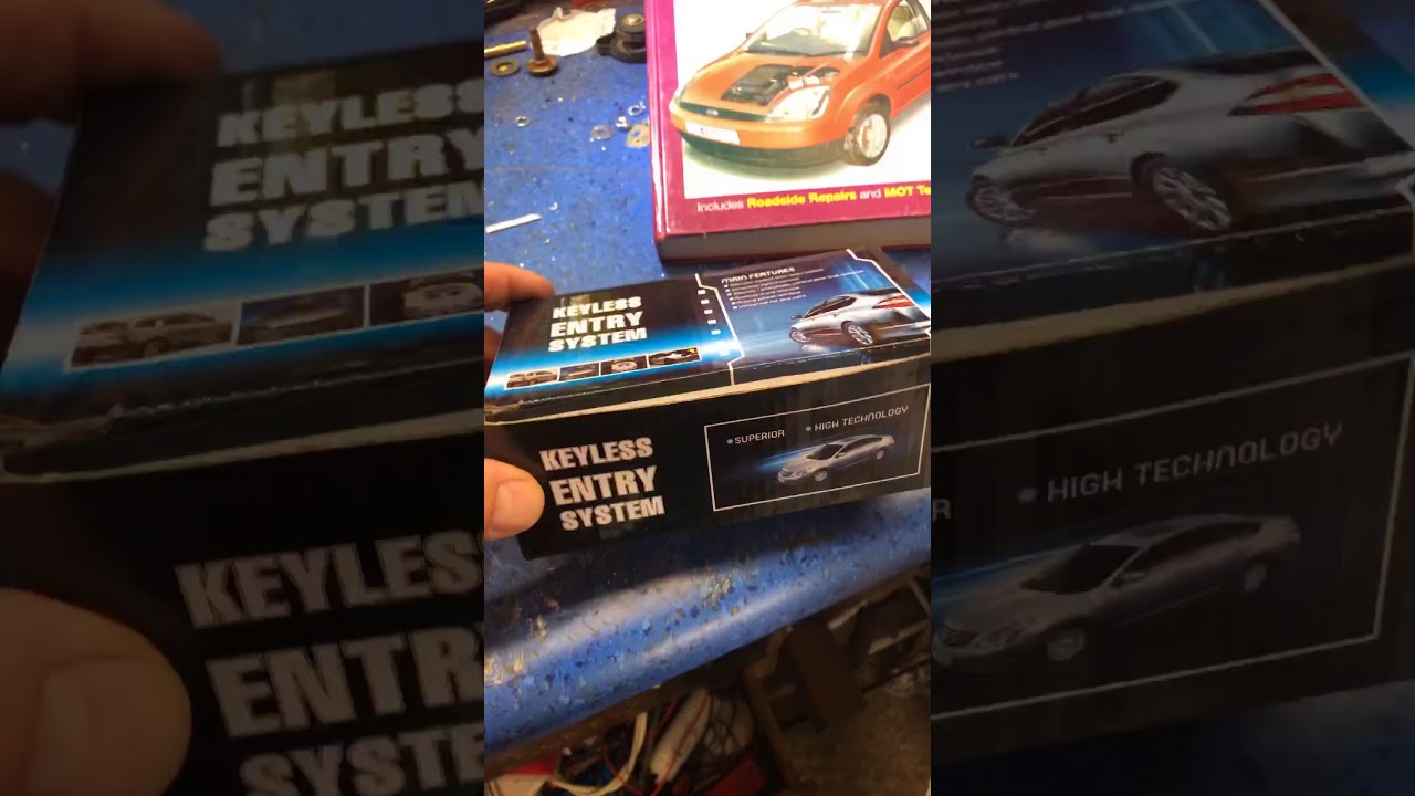 Ford Fiesta mk5 keyless entry