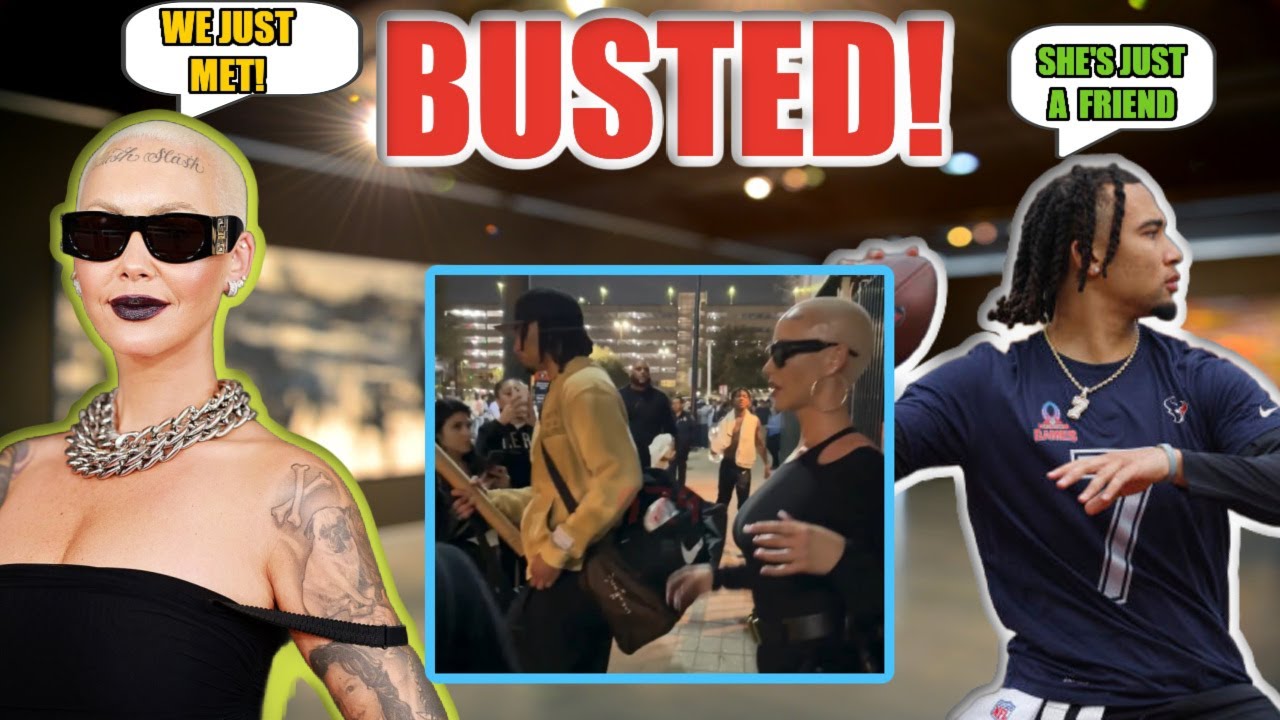 AMBER ROSE AND CJ STOUD CAUGHT LEAVING HOTEL AND DRIVING OFF IN SAME CAR! | AMBER ROSE IS SMOOTH!!
