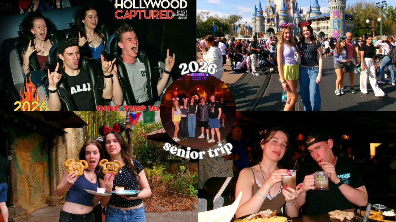 2026 senior trip vlog!!