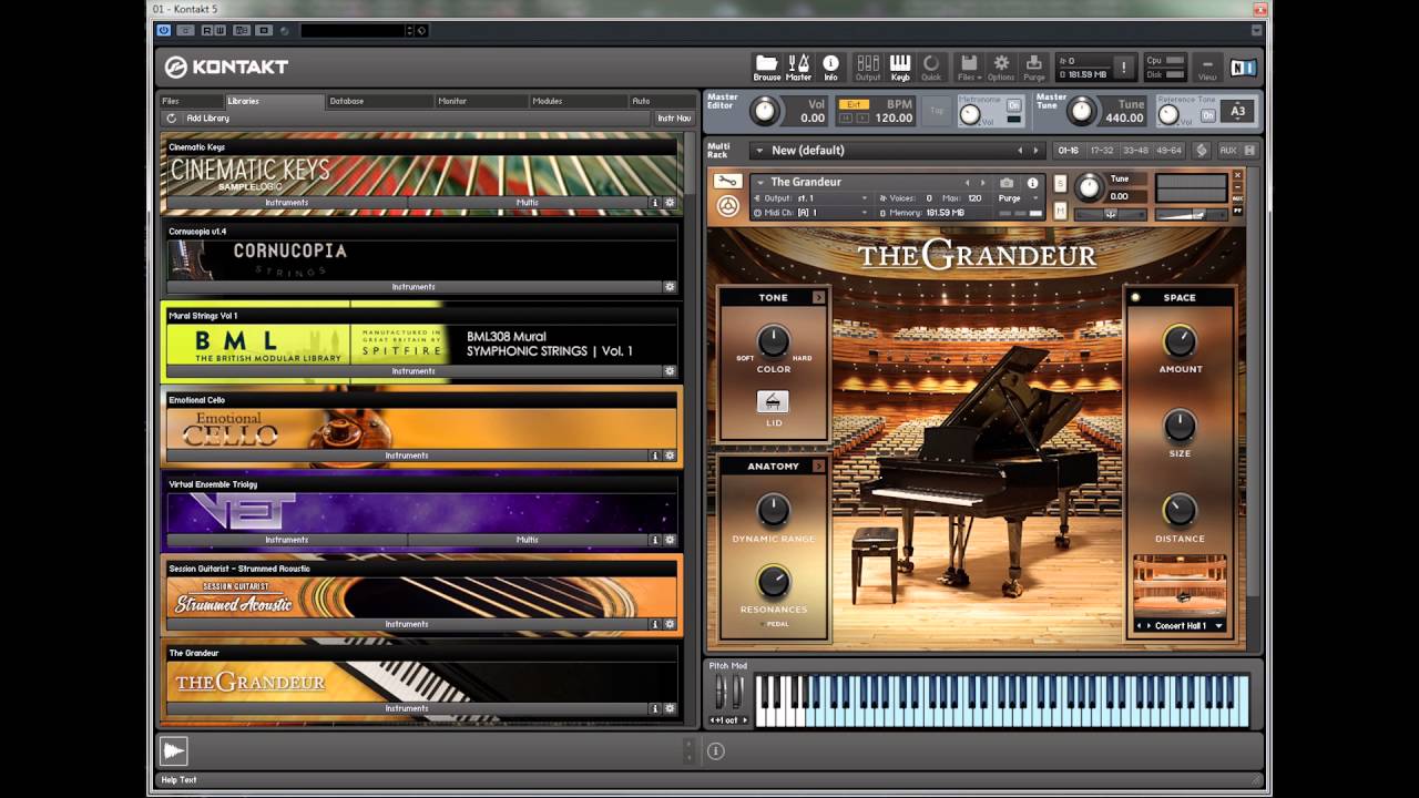 Franz Liszt | Liebestraum with Kontakt 5 and Steinberg Nuendo 7