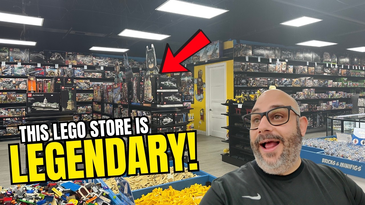 Этот магазин LEGO — легендарный!!! Здесь можно найти редкие наборы и отправиться на их поиски!