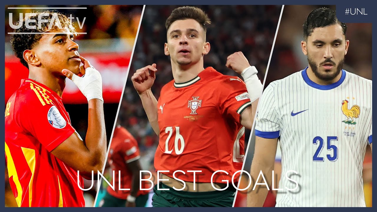 YAMAL, CONCEI&Ccedil;&Atilde;O, CHERKI | GREAT Nations League Goals 2024/25