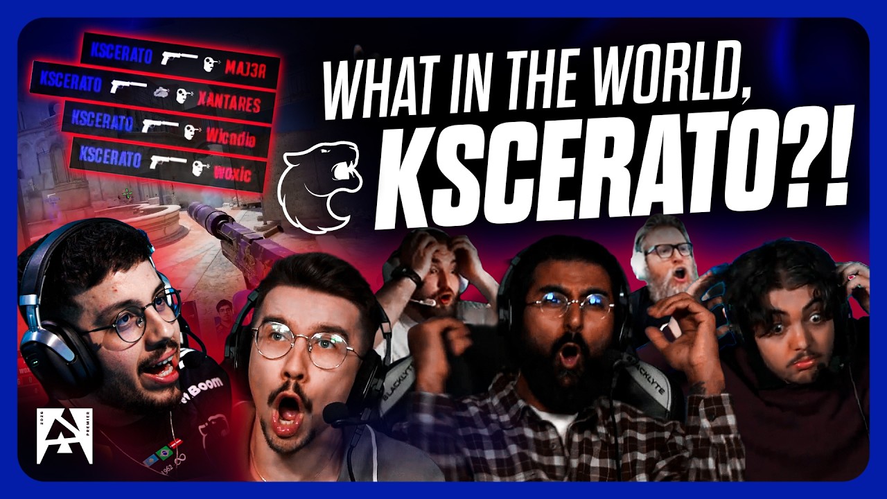 Streamers REACT to KSCERATO's GOD-LIKE USP-S 4K 🤯 | BLAST Open Rotterdam 2026