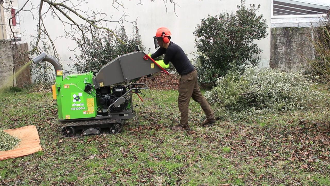 Ohashi ES130 back garden chipping Valence