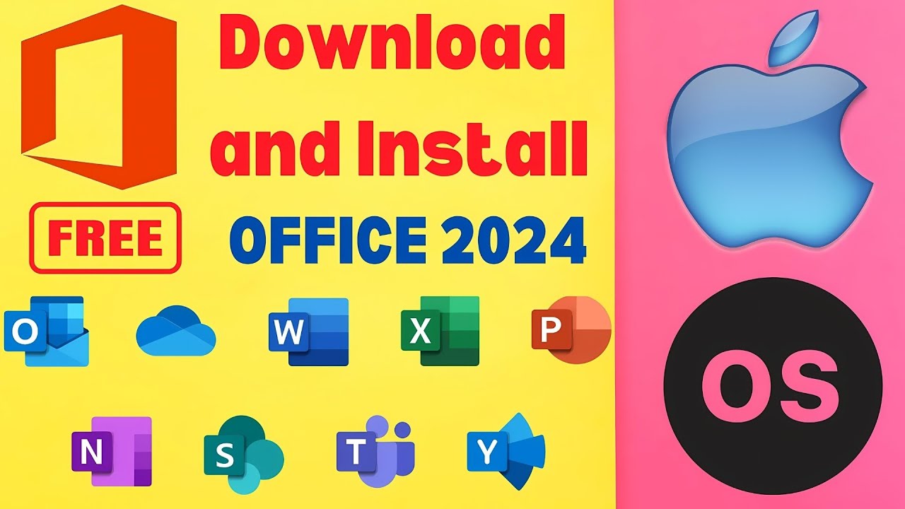 Office 2024 for Mac | Install Office 2024 LTSC on mac| office 2024 mac Download installation