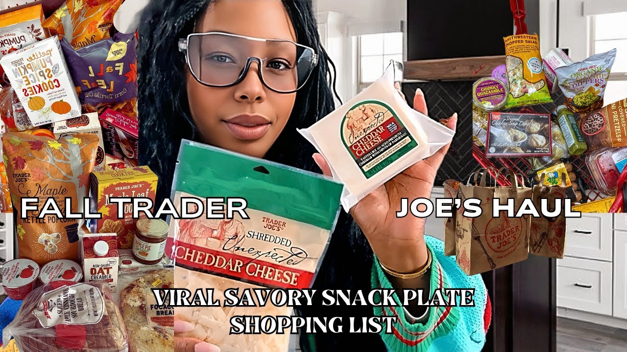 Healthy Trader Joe&rsquo;s Haul | High Protein Finds + Savory Snack Plate Ideas