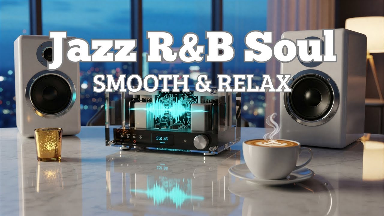 Smooth Jazz x R&B Soul – Cozy Cafe Grooves for Deep Focus & Relaxation