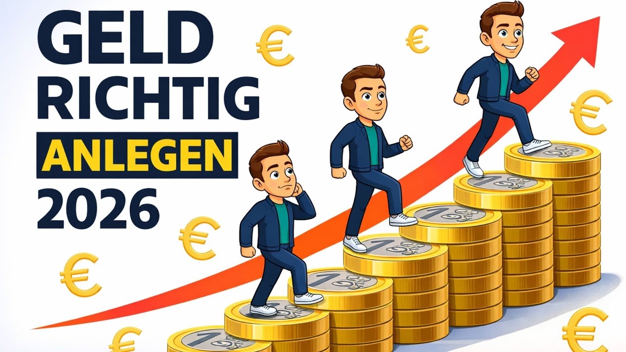 Geld RICHTIG anlegen 2026: Die einfache Strategie f&uuml;r normale Menschen
