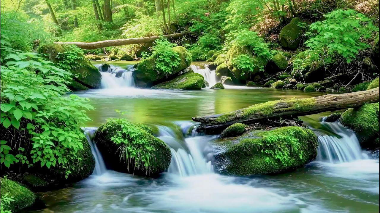 Flowing River Sound for Deep Sleep | Calm Nature Noise for Wellness and Sleep Aid