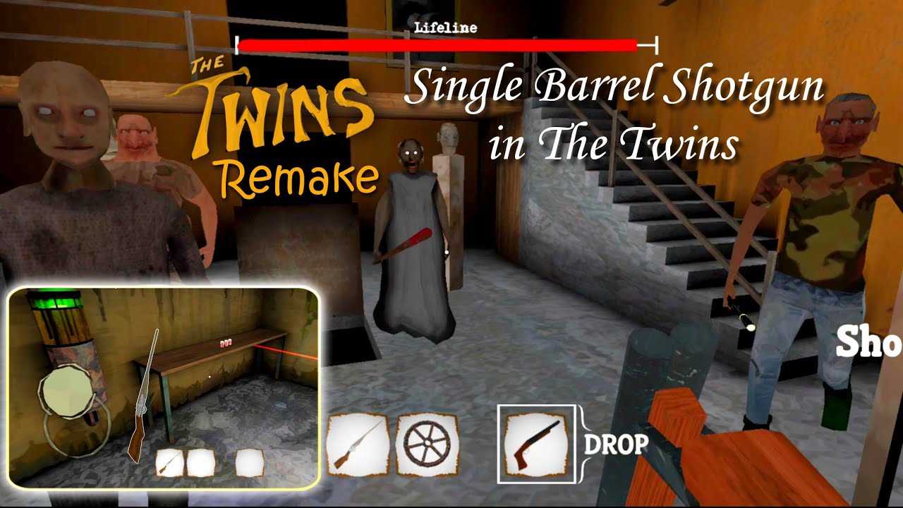 Single Barrel Shotgun In The Twins Remake New Update