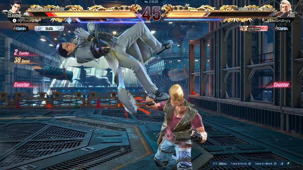 TEKKEN8 Claudio Vs Paul (Kishin)