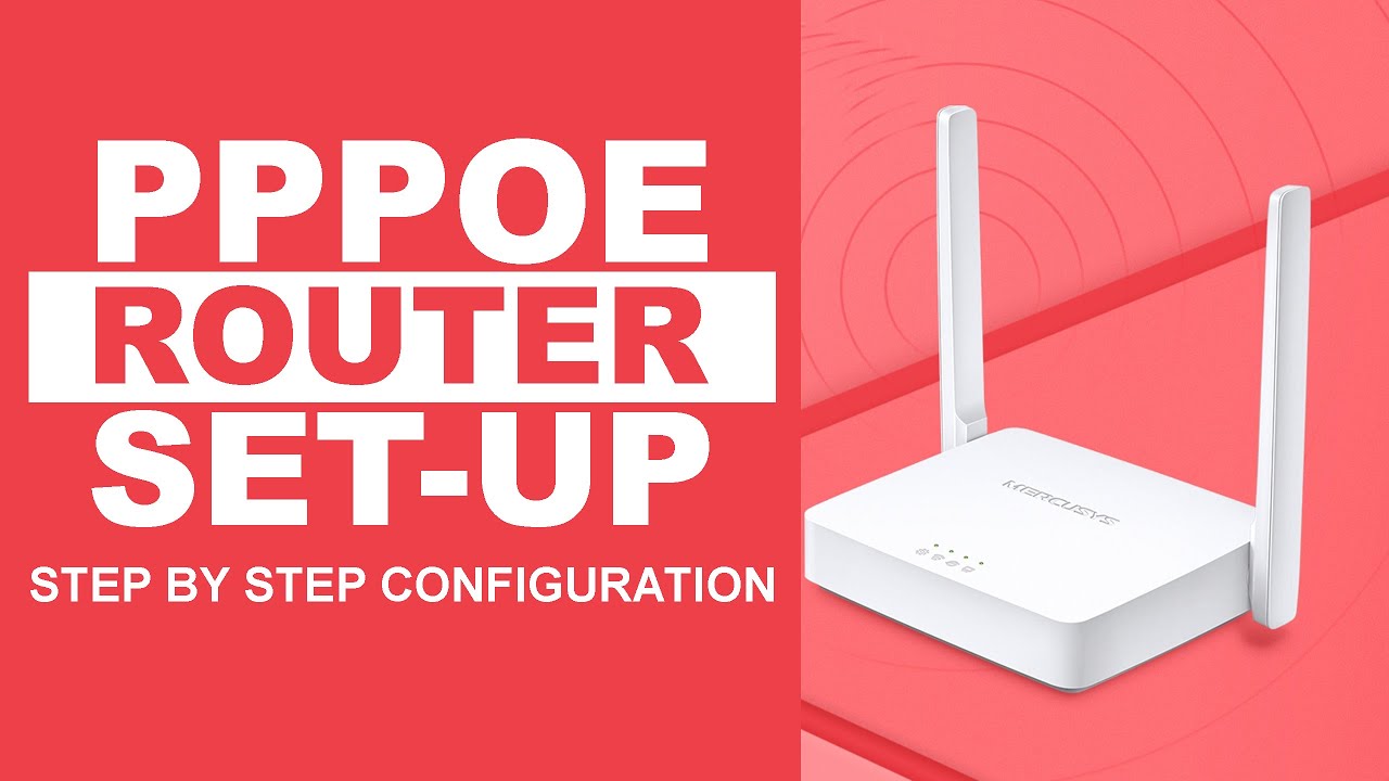 PPPoE ROUTER CONFIGURATION USING MERCUSYS AT PWEDE MA APPLY SA IBANG BRAND 2024