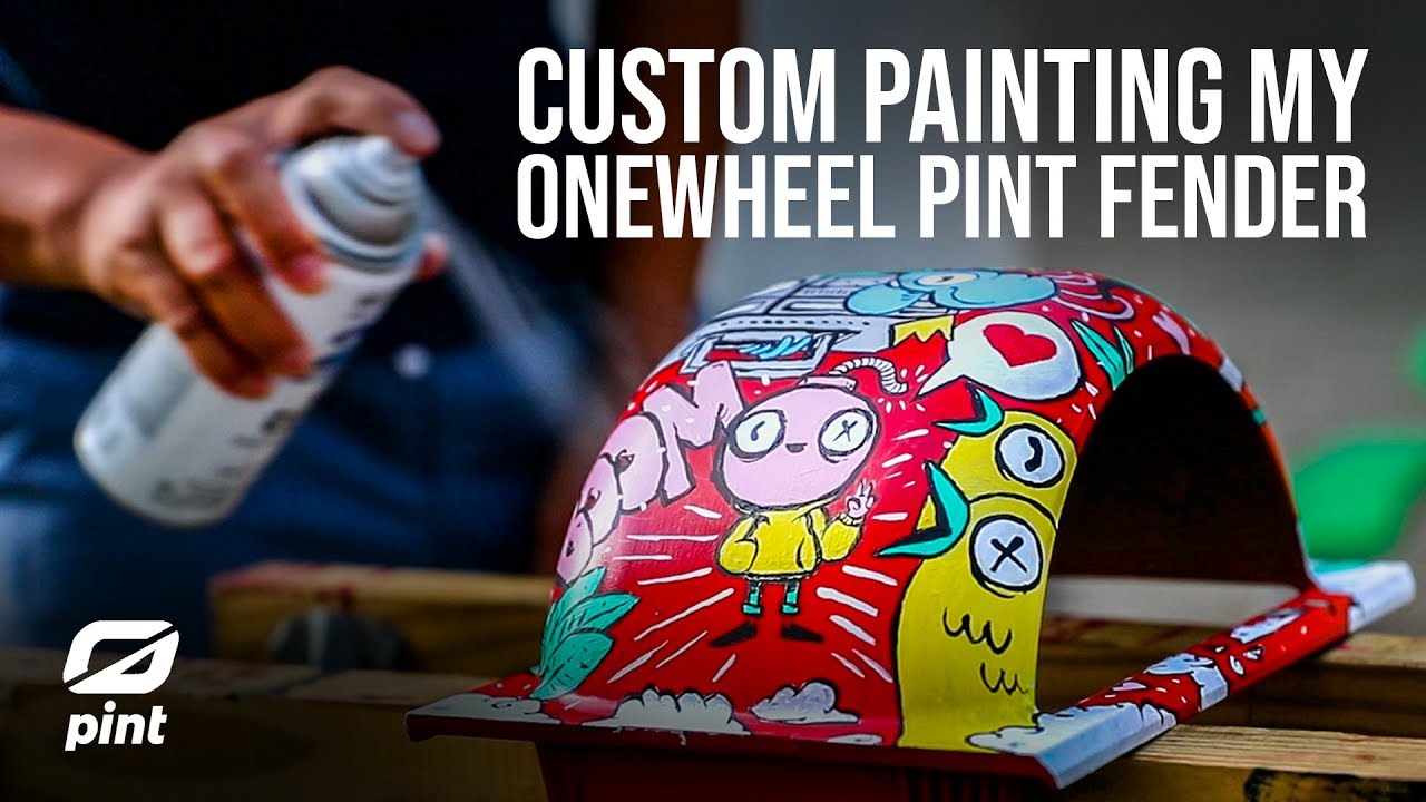 Painting My Onewheel Pint Fender