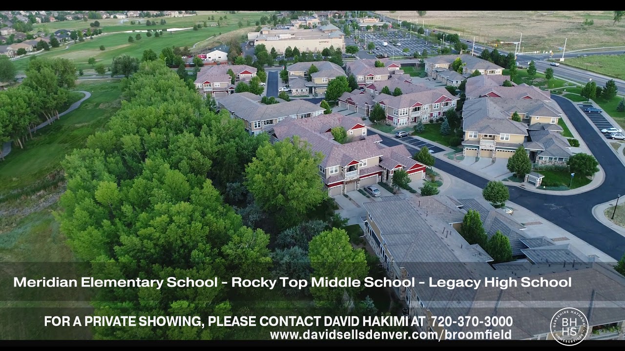Aerial Tour of The Village, Broomfield CO l The David Hakimi Team