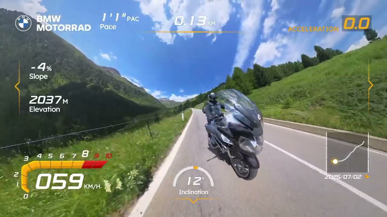 Motorral Svájcban hegyeken völgyeken át