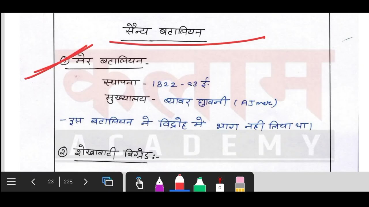 आधुनिक राजस्थान का इतिहास | महत्वपूर्ण नोटस 📕💯