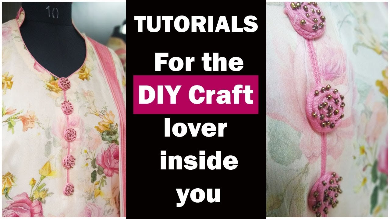 We collaborated our Handmade Button tutorials for you!