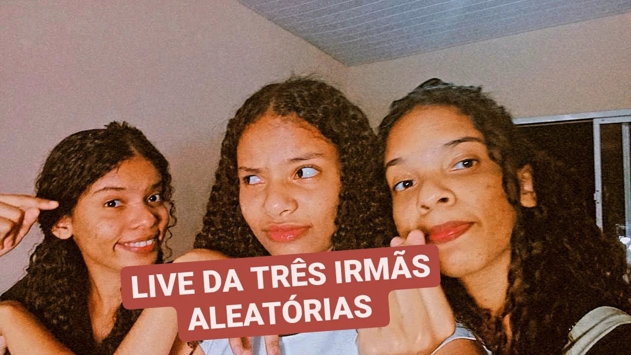 🔴 TRÊS IRMÃS ALEATÓRIAS NA COZINHA/ FAZENDO BOLO DE CASCA DE BANANA